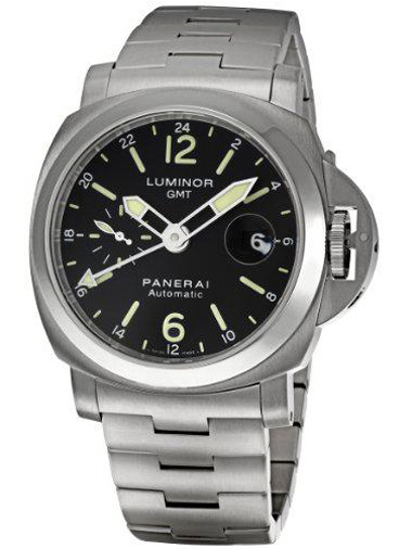 Panerai Luminor GMT 44mm Mens watch PAM00297 - Click Image to Close